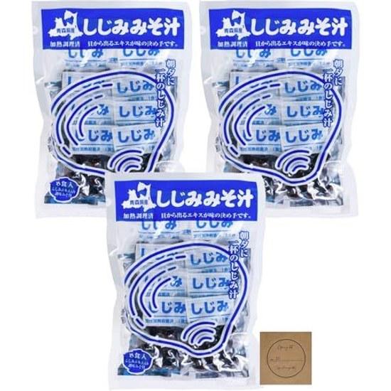 Aomori Prefecture Shijimi Miso Soup 24 servings Shijimi-chan Honpo Instant Extract Raw Type Retort Domestic Seal Included