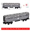 Creative Technica Ideas City Christmas Retro Sightseeing Carriage Tank Car Train Moc Railway Express Bricks Building Blocks Toys