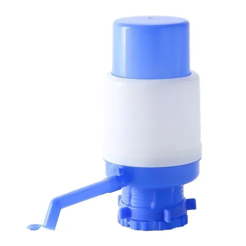 1PC Water Bottles Pump Manual Hand Pressure Drinking Fountain Pressure Pump Water Press Pump with An Extra Short Tube Food Grade