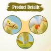 15cm Rocking Horse Toy Doll Decor Cute Realistic Hugging Stuffed Animal Farm Decoration