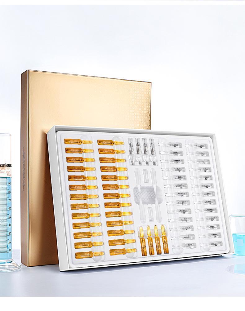 MAZO Niacinamide Hydrating Essence Set: Morning & Evening Moisturizing Skincare for Autumn & Winter.