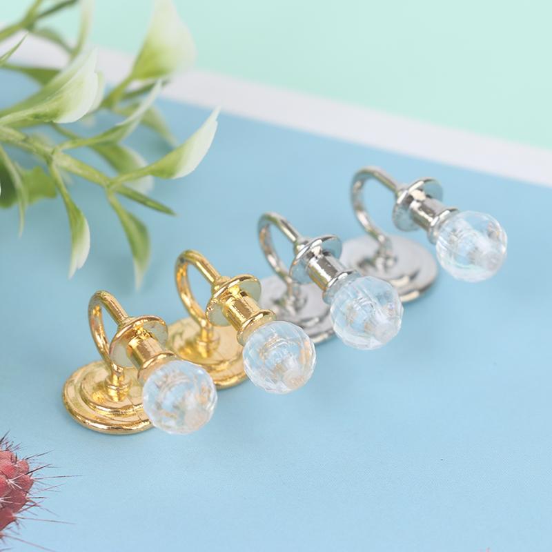 1Pcs Dollhouse Crystal Wall Lamp Accessories Toys
