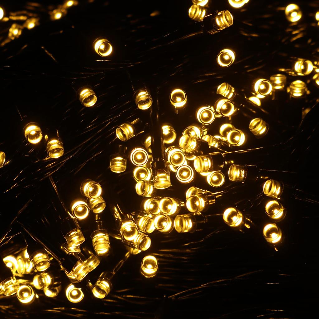 Powerful Christmas tree lights 500 LED multi outdoor indoor programmer 40M