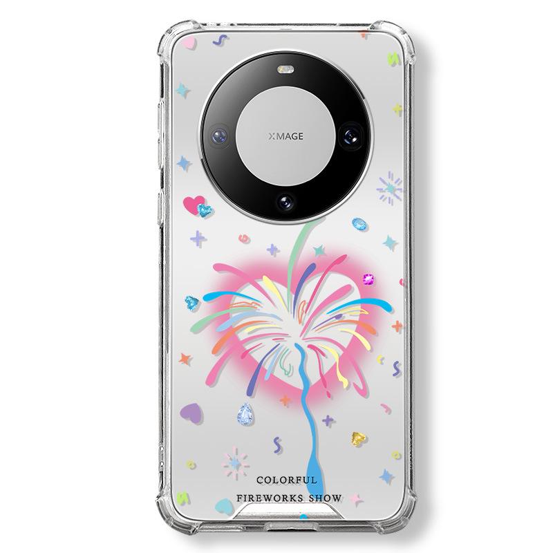 

Чехол для телефона Huawei Mate60 Pro — совместим с Honor 90/80, Nova 11/10, зеркальный дизайн Huawei Mate 40 Pro