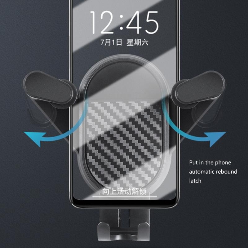 Upgrades Car Vent Phone Holder Mount with 360 Degree Rotation Mobile Phone Stand Adjustable Not Slip Grip for Smartphones