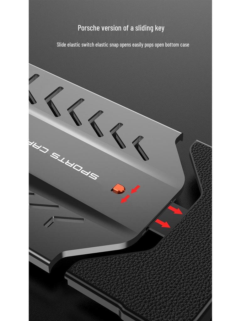 Nubia Z70 Ultra Porsche Metal Cooling Phone Case, Drop-Proof and Cross-Border Compatible