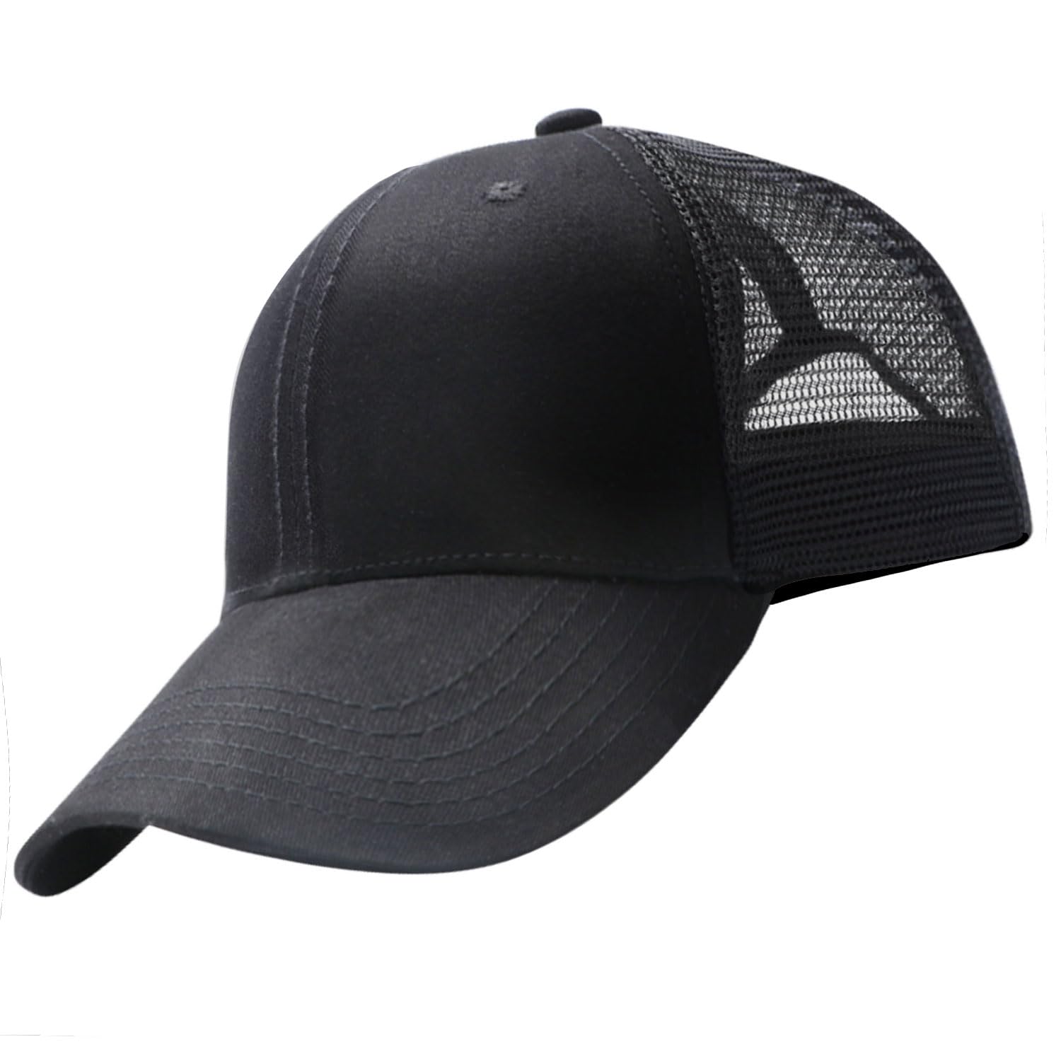

Nogees Comfortable Cotton One Size Fits and Cap, All, Men s Women s (Mesh Black)