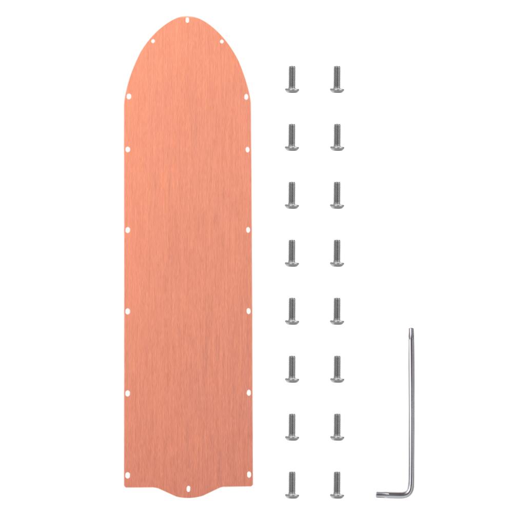 

Нижня кришка батареї для електричного скутера Ninebot Max G2 G65 Шасі щита скутера Деталі нижньої кришки з нержавіючої сталі рожевий колір золота