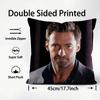 Vlastní povlak na polštář H-Hugh Jackman Prémiový komfort Oboustranný povlak na polštář - Design dva v jednom pro jakoukoli místnost a interiér auta