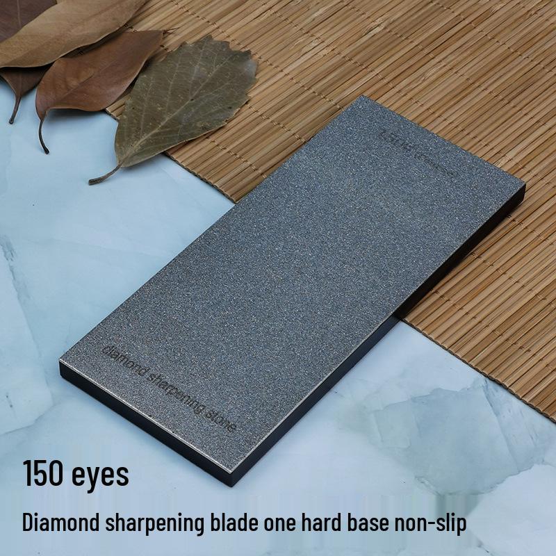 Single-Sided Diamond Whetstone with Non-Slip Silicone Base Sharpener