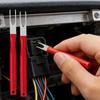 Car Terminal Removal Tool Kit Uto Cable Plug Remover 21pcs Red Terminal Removal Tool Electrical Connector Pin Puller Tool Kit