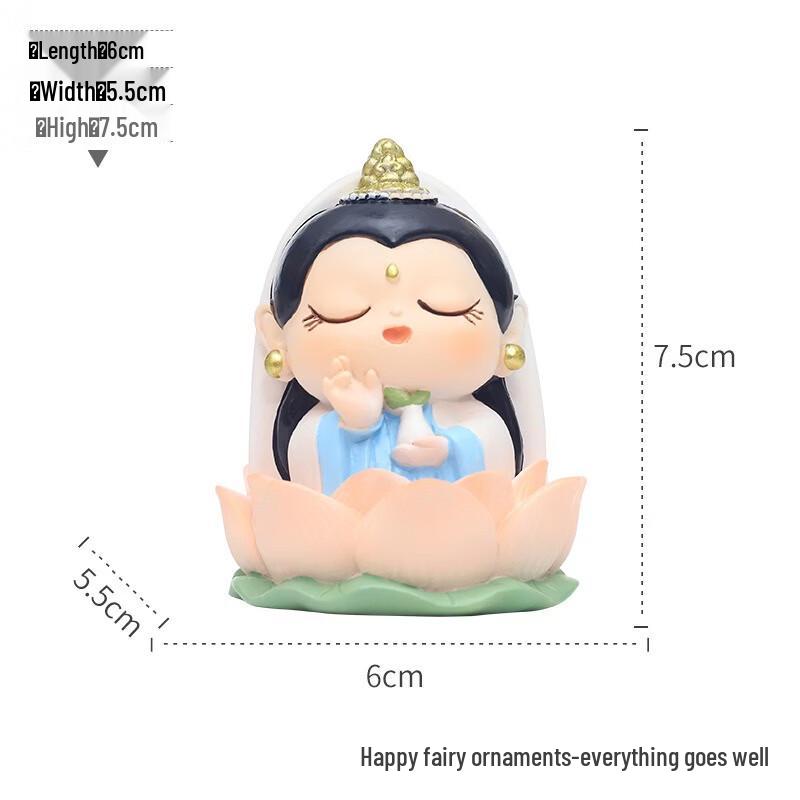 Fumade Happy Immortal Resin Ornament