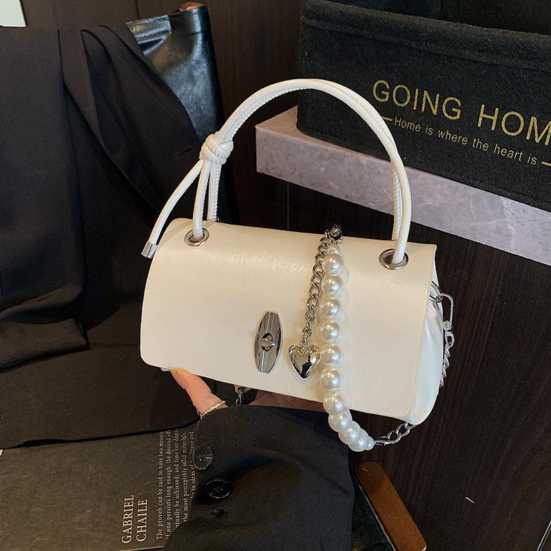 

Новая Модная Сумка Женская Повседневная Сумка-Мессенджер с Жемчужной Цепочкой