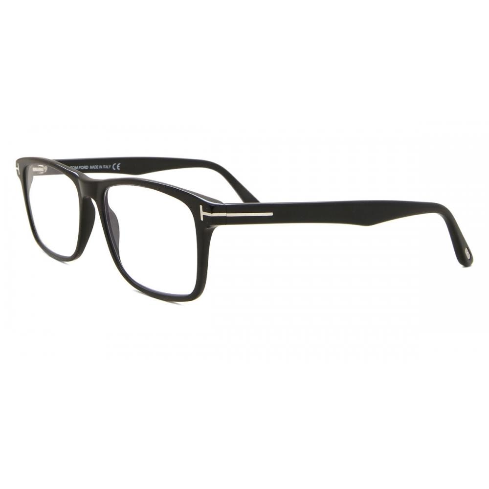 Tom Ford Ft5752 B Blue Light Block 001 Men Eyeglasses