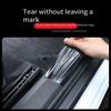 3D Carbon Fiber Car Sticker DIY Paste Protector Strip Auto Door Sill Side Mirror Anti Scratch Tape Waterproof Protect Film