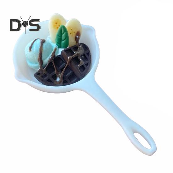 

Міні Вафельна Модель Смола Морозиво Шоколадна Вафля Мініатюрна Модель Десерту Міні Іграшкові Приналежності для Дітей Масштаб 1/6 1/8 1/12 Мініатюрний Будиночок І B