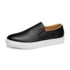 Fashion Designer New Men Slip On Loafter Men's Black Brown Leather Shoes Male Walking Sneakers Tenis Masculino Zapatos Hombre
