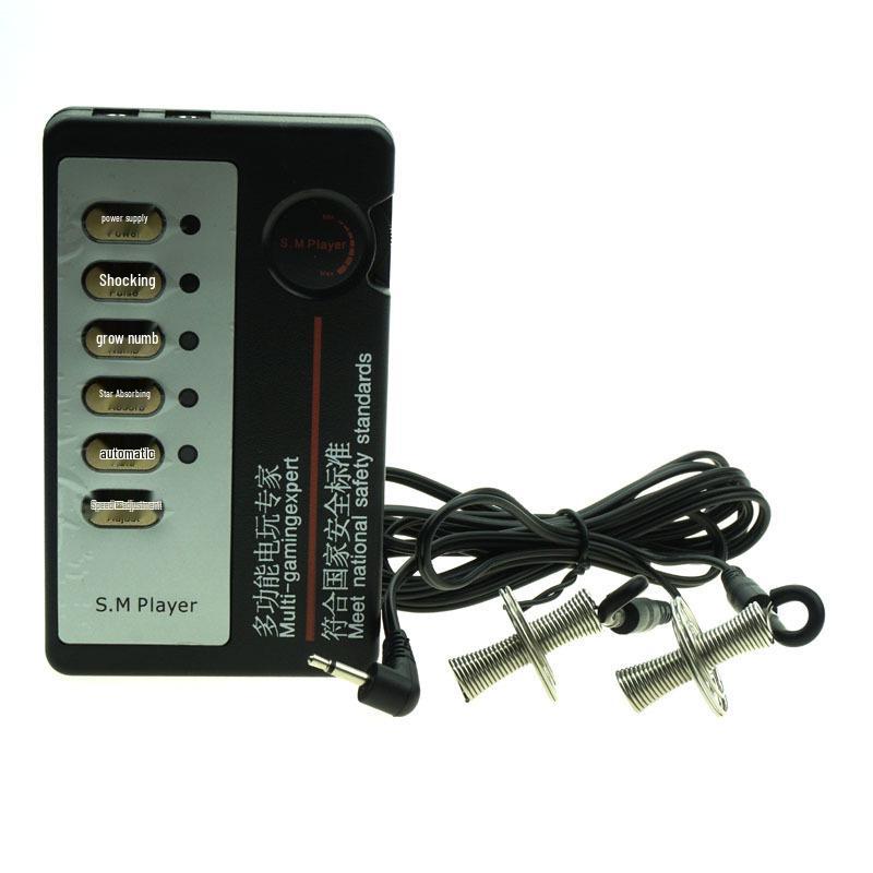 Electric Shock Nipple & Vaginal Clamps with Alligator Clips, Elastic Spring Massage, Clitoral & Labia Clips - SM Sex Toy for Masturbation & Orgasm.
