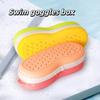 Hollow Swim Goggle Case Soft Silicone Swim Goggles Protective Bag  Women/Men