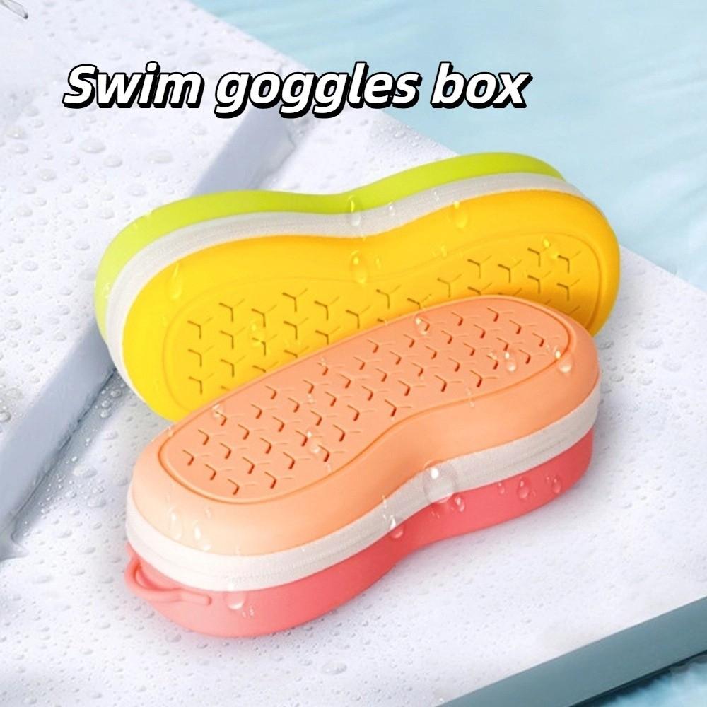 Soft Silicone Swim Goggle Case with Air Holes Swim Goggles Protective Bag  Swimming Equipment