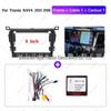 9-Inch Toyota RAV4 2013-2018 Android Navigation Screen Face Frame
