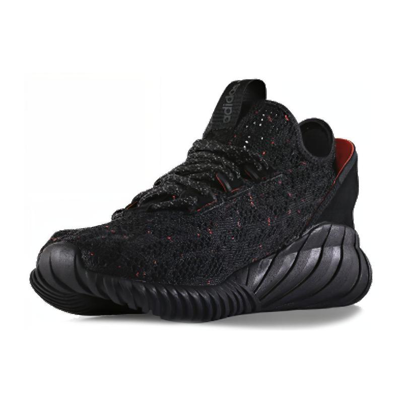 Adidas Tubular Doom Sock Primeknit 'Triple Black' Sneakers BY3559