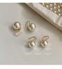S925 Sterling Silver White Pearl High-Heel Earrings for Women – Luxury Niche Design
