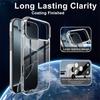 Transparente Hülle für iPhone 17 Pro Max 17Air 17pro 17PM Stoßfeste Schutzhülle HD Clear Harter PC-Stoßfänger für iPhone 17