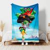 1pc Blanket angry Birds Print Design, Lightweight Blanket for Sofa, Bed- Soft &Warm, Gift for All Seasons like Christmas, Halloween