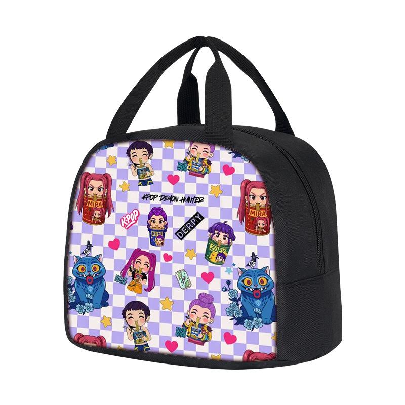 KPop Dämonenjäger Lunchtasche für Schüler und Kinder 6279
