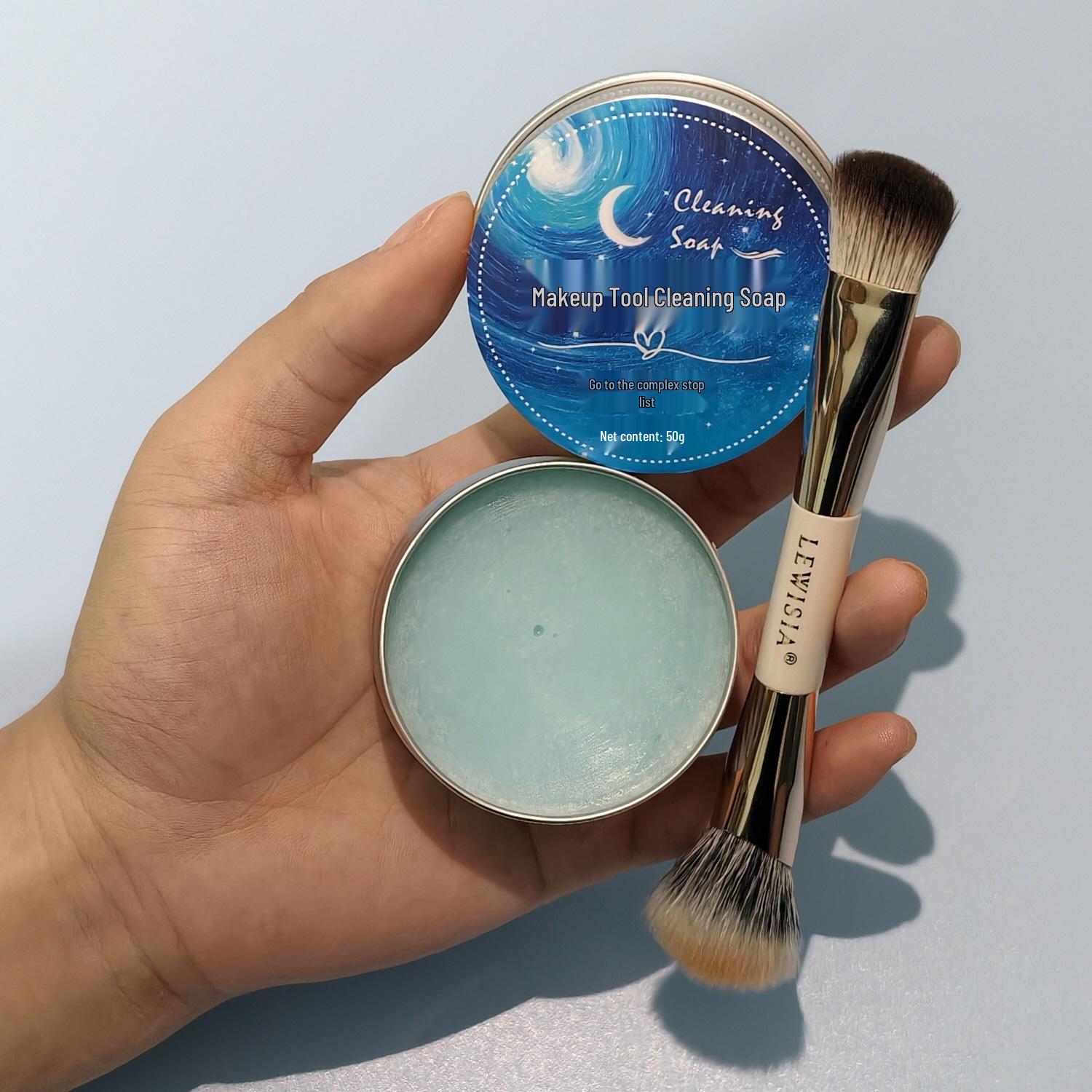 Xiaohongshu-Style Makeup Brush & Sponge Cleaning Soap - Douyin Hot Selling