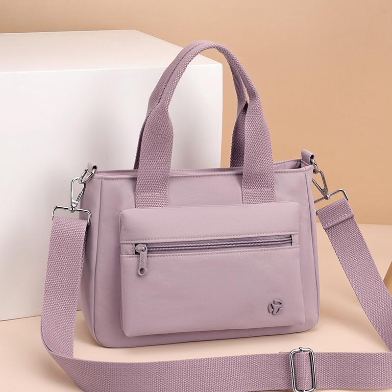 Women's Handbag Large Capacity Mother Bag Lightweight Nylon Shoulder Crossbody Bag