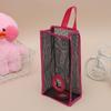 Kitchen Organizer Foldable Recycle Garbage Bag Storage Breathable Mesh Hanging Holder Plastic