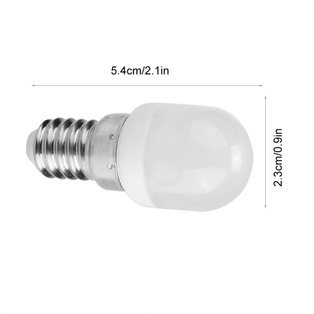 4 Pack 2W LED Bulb T8 Light Bulb Mini LED Light Bulb  Freezer