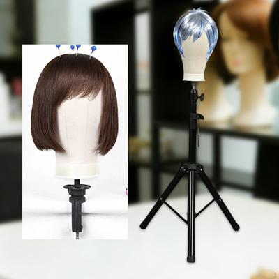 Mannequin Head Model Sturdy Accessory Versatile Canvas Lightweight White Wig for Styling Glasses