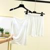 Ladies' Loose Casual Wear With Chest Cushion, Camisole, Shorts, Home Suit Set, Summer Thin Design, Can Be Worn Outside, Solid Color Pajamas