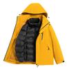 The latest popular down liner jacket autumn and winter men's and women's detachable ski clothing outdoor windproof jacket 90 down