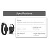 Flexible Action Camera Wristband with Magnetic Stand, 360 Degree Rotation Silicone Straps for GO 3 GO 3S Camera