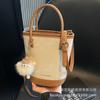 This Year's Popular Bucket Bag Women's 2025 New Fashion Foreign Style Messenger Bag Going Out Portable Small Bag