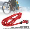 4 Pack Rubber Bungee Cords with Hooks High Elasticity Elastic Cord 140cm Heavy Duty Elastic Straps Travel and Moving Packing
