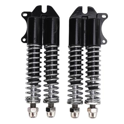 2 peças amortecedor de aço inoxidável redução de vibração amortecedor para scooter elétrica KUGOO M5