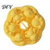 Kitchen Baking Supplies Silicone Baby Popsicle Mold, with 6 Grids, Cartoon Shape Pastry Easy to Clean Molds Tool, Flexible Non-stick Reusable