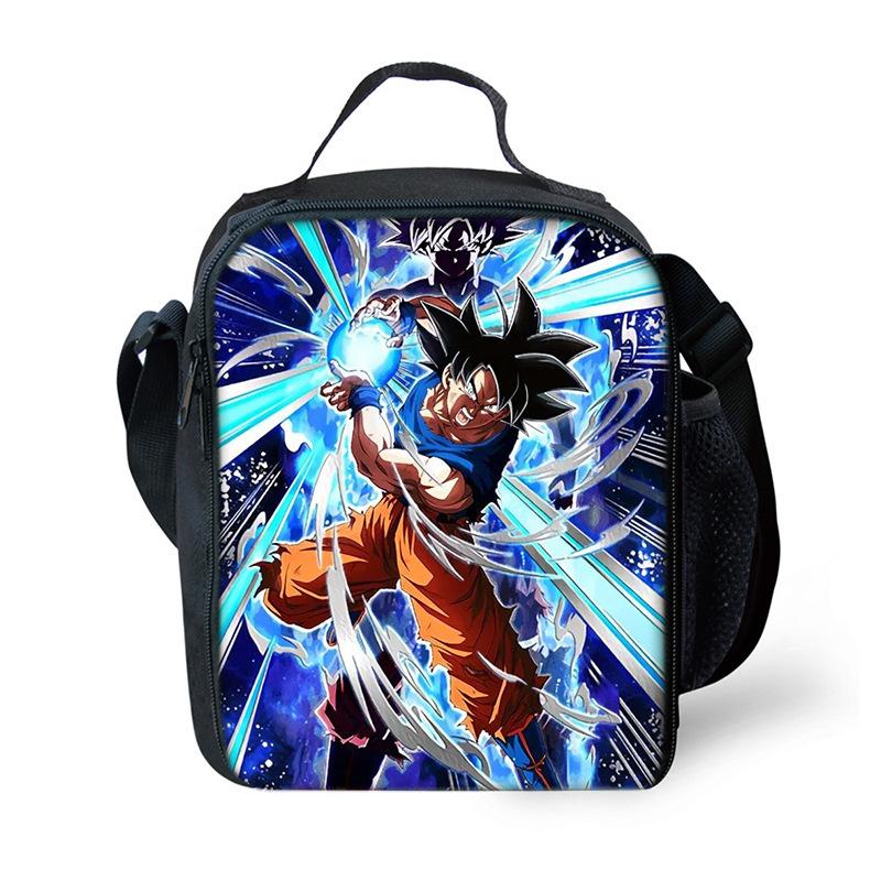 Dragon Ball Dragon Ball Lunch Bag Men'S Crossbody Bag Shoulder Bag Cartoon Backpack