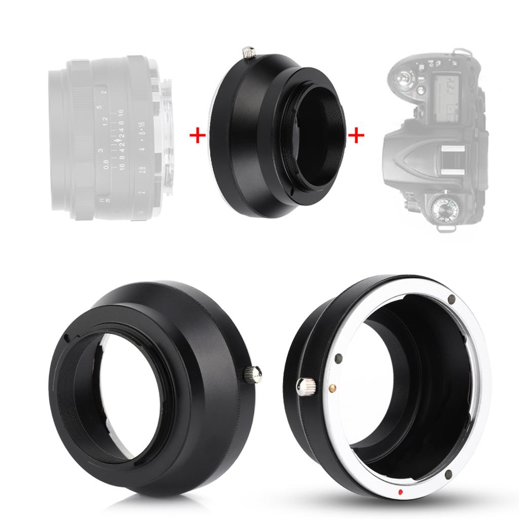 Aluminium Alloy EOS FX Camera Adapter for EOS Lens To Fujifilm FX Mount DSLR Cameras