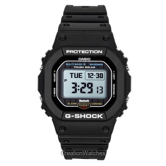 Casio Reloj G-Shock Digital Enlace a Smartphone Resina de Base Biológica Solar GW-BX5600-1 200M Unisex