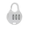 1PC Lucchetto a Combinazione a 3 Cifre in Metallo con Password per Borsa Lucchetto a Combinazione Resettabile Valigia Password Lucchetto a Cifre F5 Blocco a Codice Colore