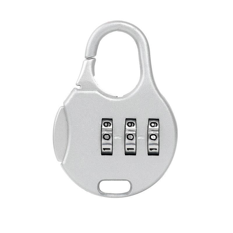 1PC Lucchetto a Combinazione a 3 Cifre in Metallo con Password per Borsa Lucchetto a Combinazione Resettabile Valigia Password Lucchetto a Cifre F5 Blocco a Codice Colore