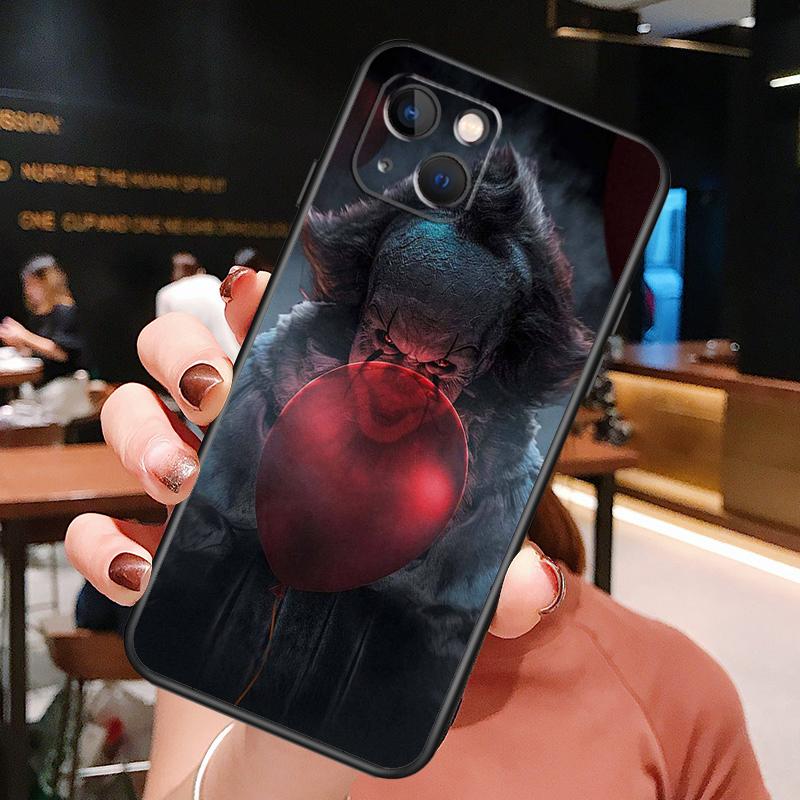 Clown Case For iPhone 14 15 16 Pro Max 11 12 13 Mini X XR XS Max 14 Plus Soft Cover