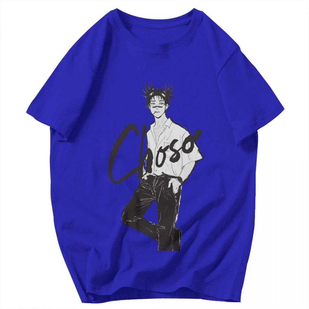 Men T Shirt Jujutsu Kaisen Choso Graphic Fans Gifts Idea Y2K Graphic Crewneck Unisex Clothes T Shirts