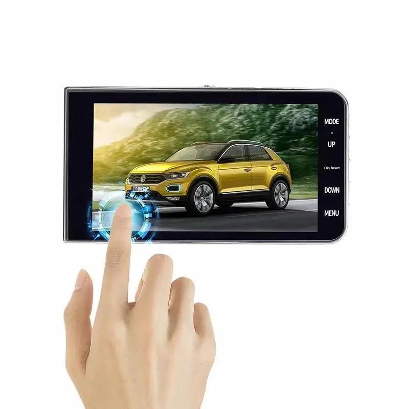 4.0-inch High-definition Driving Recorder WIFI Wireless Mobile Phone Interconnection Car Dual Lens Dual Recording